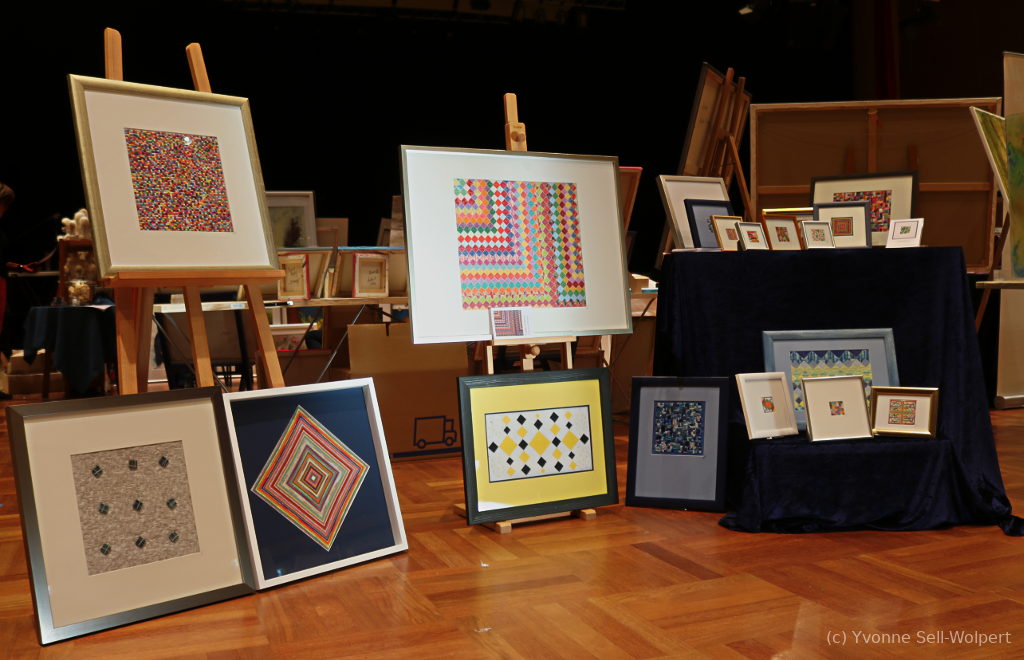 Mein Stand beim KUNSTherbst 2018 in Bremen-Vegesack