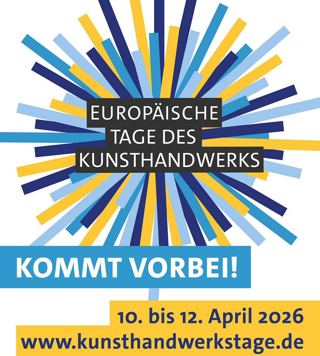 Europäische Tage des Kunsthandwerks - Plakat